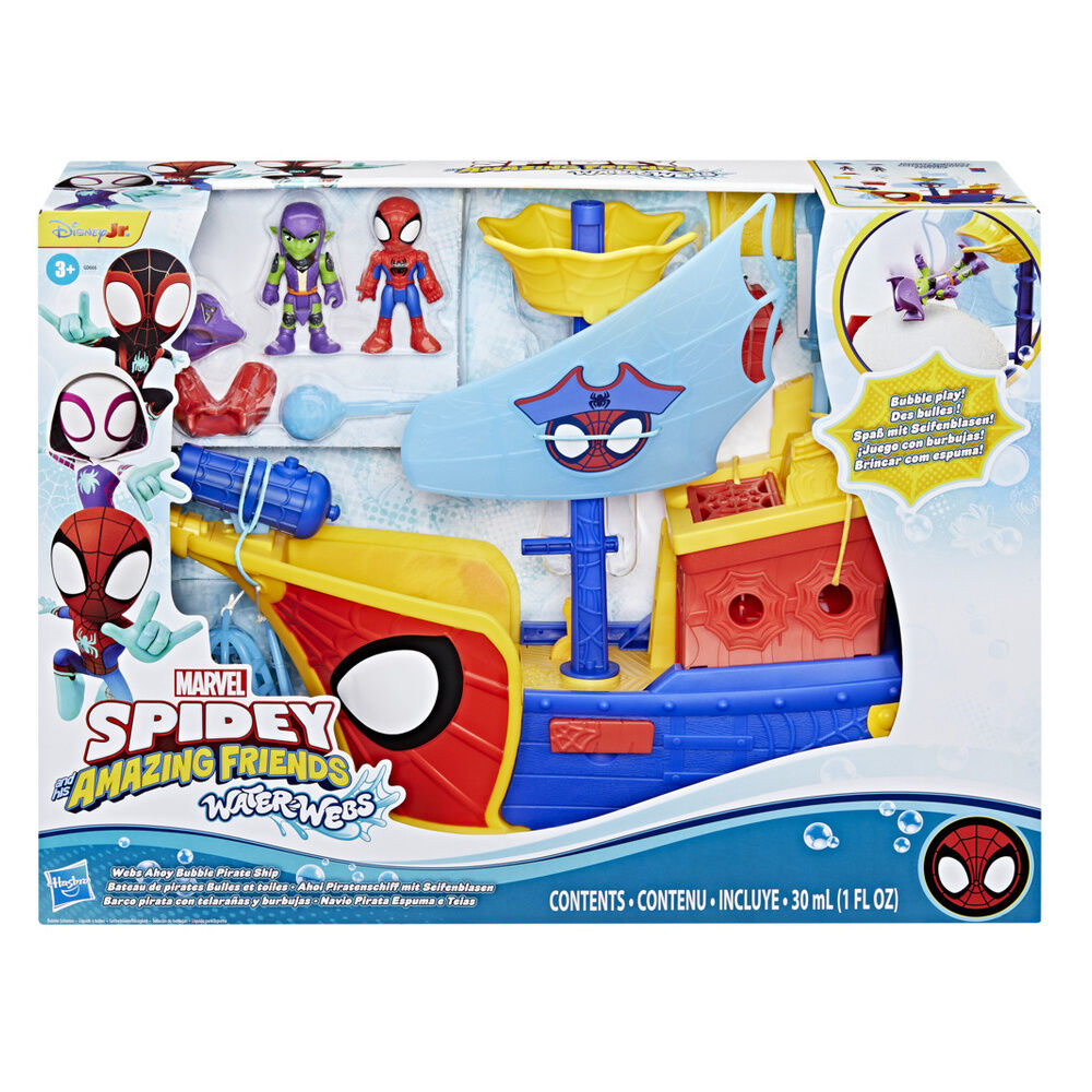 Barco pirata Marvel Spidey con figuras y accesorios - 4