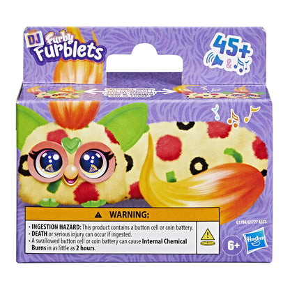 Mini Furby Pepp-Oh-Roni Furblet de peluche con estampado multicolor - 2