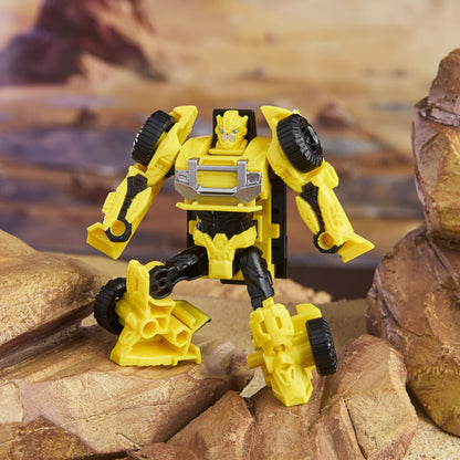 Figura amarilla de Bumblebee Transformers Cyberworld - 5