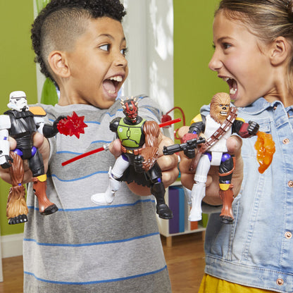 Figura articulada Stormtrooper Star Wars Mix Mashers de Hasbro con piezas intercambiables - 6