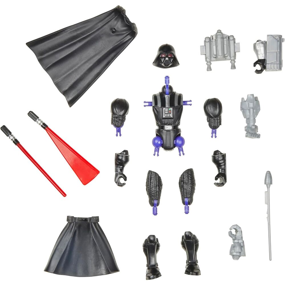 Figura articulada de Darth Vader Mix Mashers Star Wars de 12 cm - 5