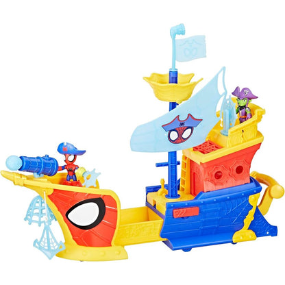 Barco pirata Marvel Spidey con figuras y accesorios - 3