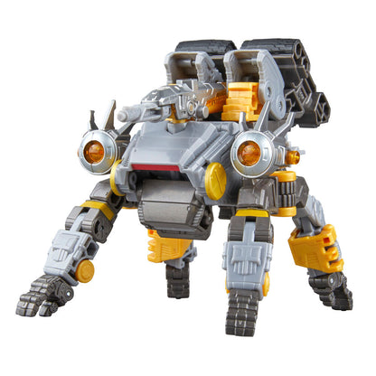 Figura articulada Transformers Amalgamous Prime en gris, negro y amarillo - 12
