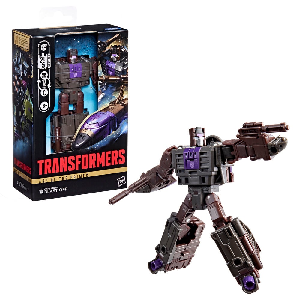 Figura Transformers Blast Off Combaticon de 14 cm en su caja - 4