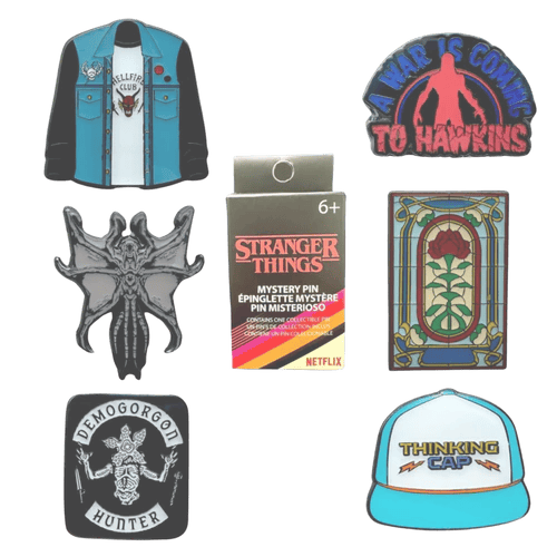 Blind box de pin de esmalte Stranger Things Loungefly con diseños surtidos