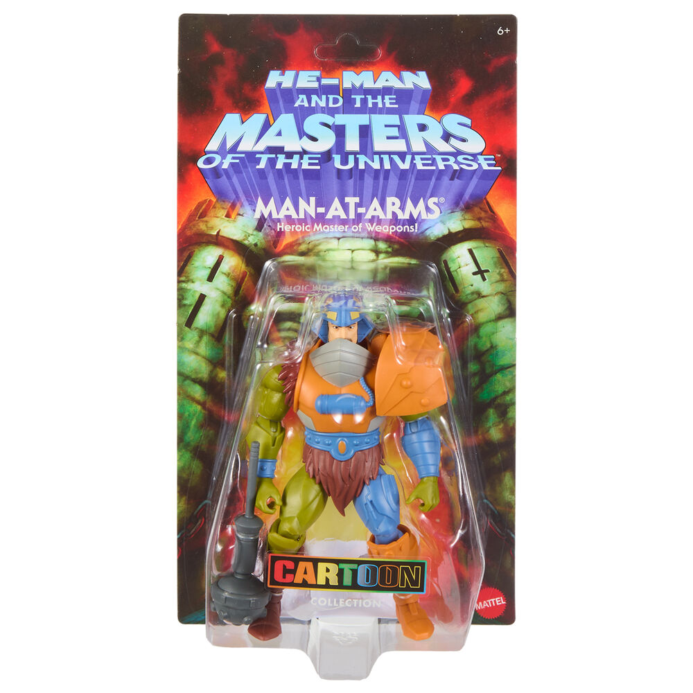 Figura articulada de Man-At-Arms con armadura y martillo - 2