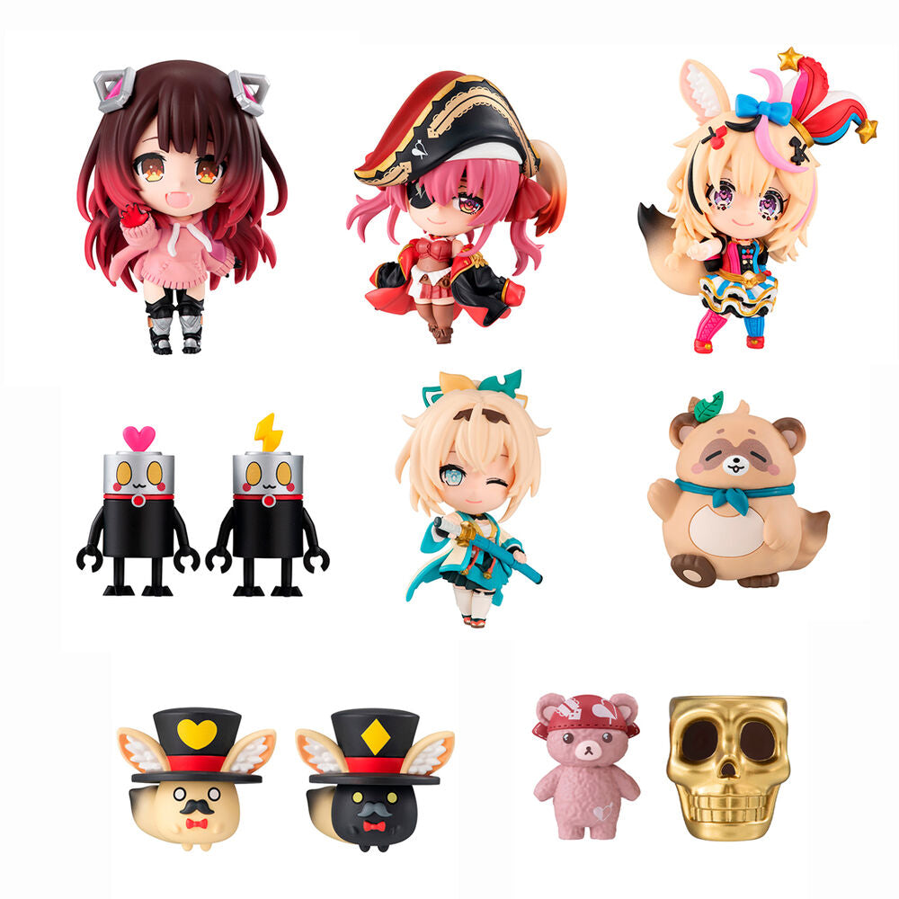 Mini figuras coleccionables Hololive Stylized Collection de BANDAI