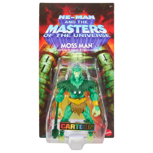 Figura articulada Moss Man de Masters of the Universe con bastón verde - 2
