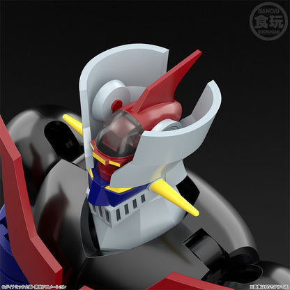Figura articulada de Mazinger Z BANDAI en tonos plateados, negros, rojos y azules - 3