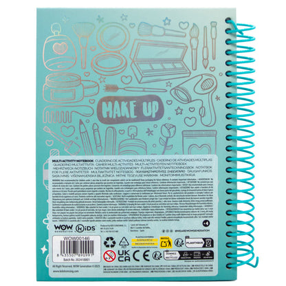 Cuaderno de actividades Annie Wow Generation turquesa con espiral - 3