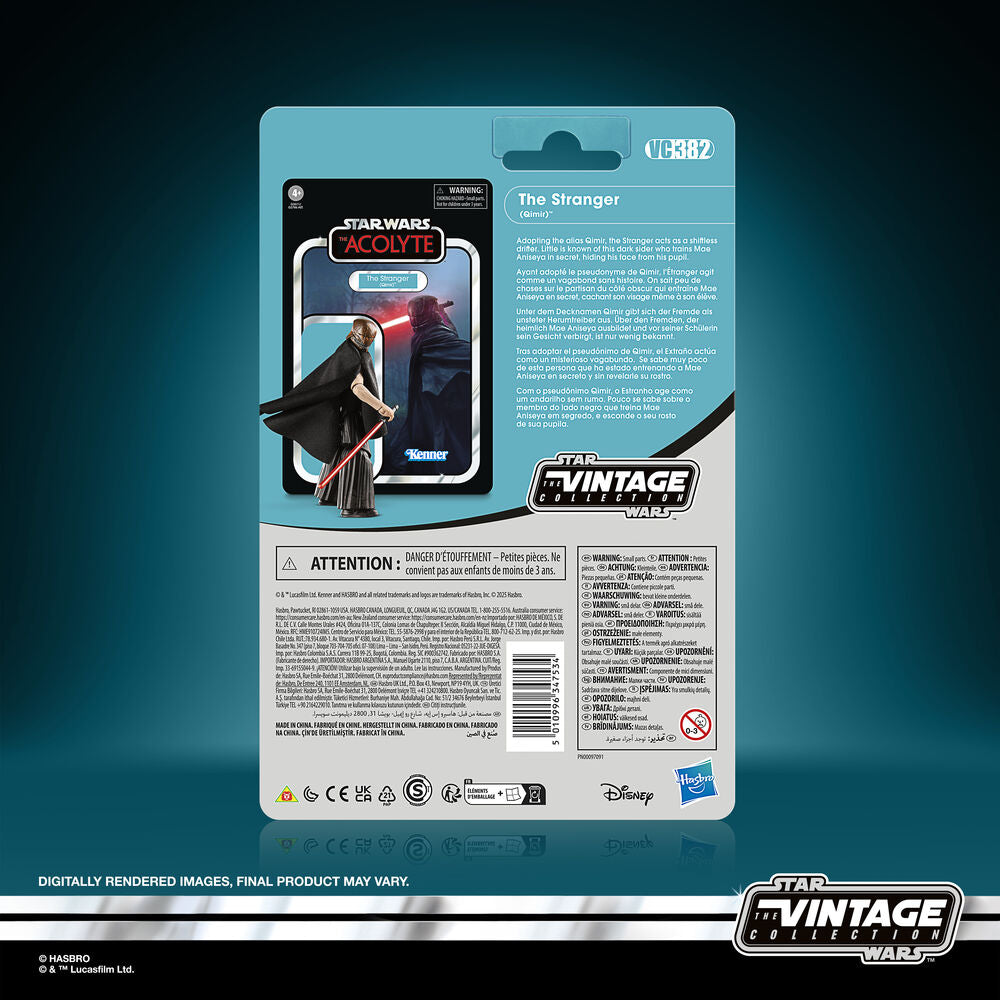 Figura The Stranger Qimir de Star Wars con sable de luz rojo - 10