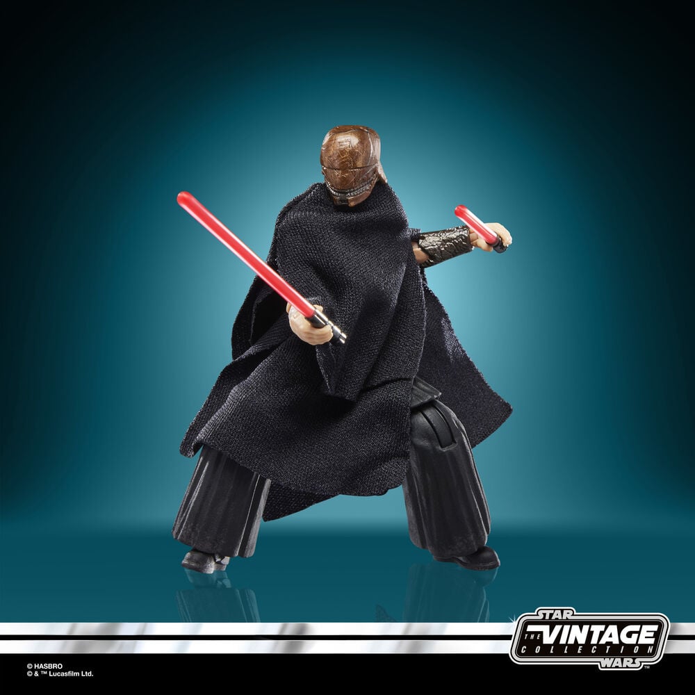 Figura The Stranger Qimir de Star Wars con sable de luz rojo - 8