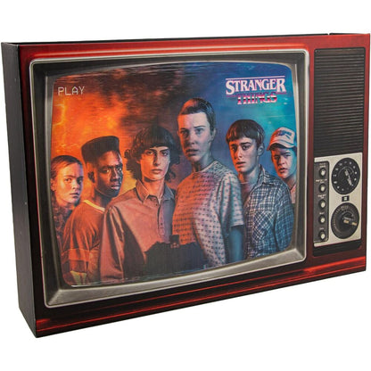 Calendario de Adviento Stranger Things con 24 regalos y diseño de televisor retro - 2