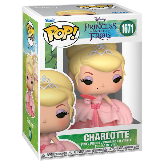 Figura Funko POP! de Charlotte con vestido rosa y abanico rojo - 2