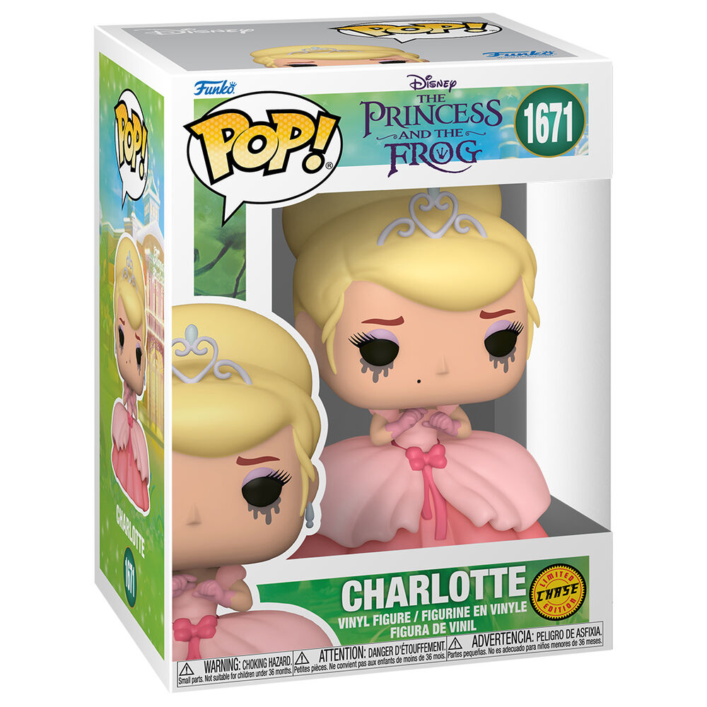 Figura Funko POP! Chase de Charlotte de Tiana y el Sapo
