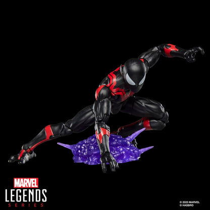 Figura articulada de Uncanny Spider-Man Nightcrawler en negro y rojo - 4