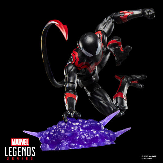 Figura articulada de Uncanny Spider-Man Nightcrawler en negro y rojo - 5