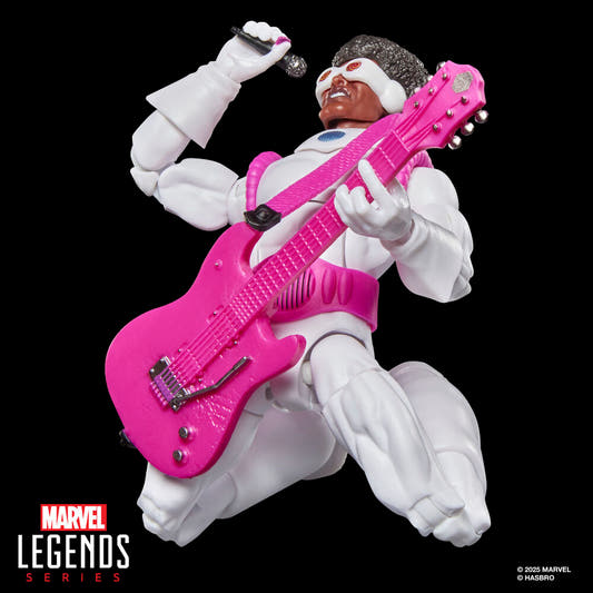 Figura articulada Hyno-Hustler Spider-Man con guitarra rosa - 5