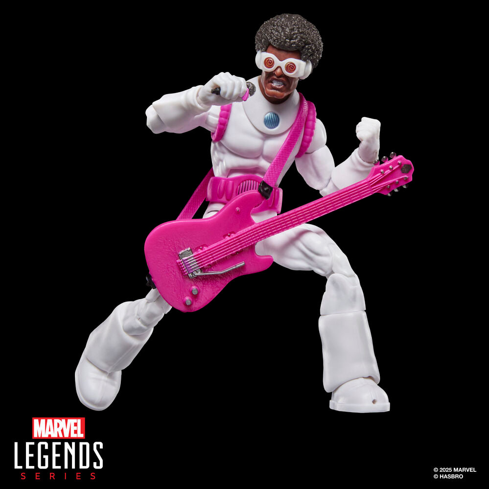 Figura articulada Hyno-Hustler Spider-Man con guitarra rosa - 6