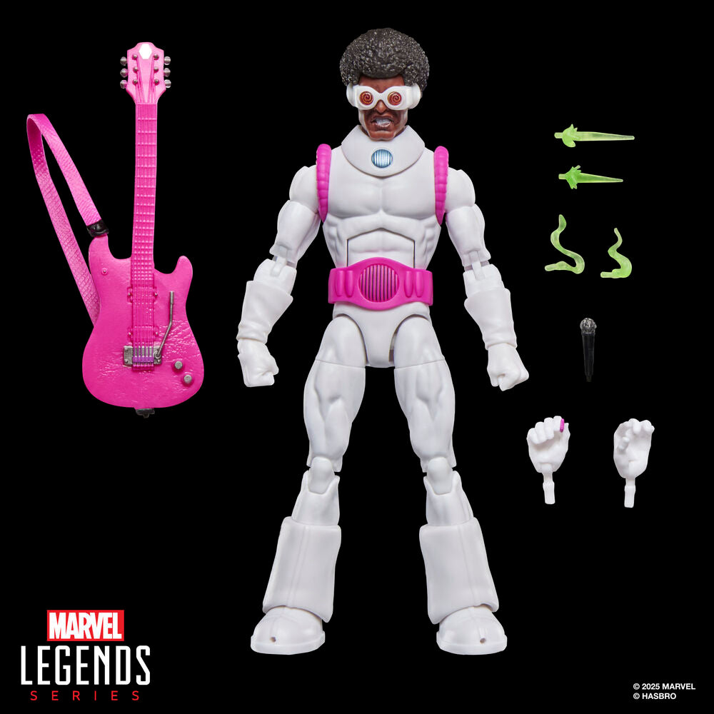 Figura articulada Hyno-Hustler Spider-Man con guitarra rosa - 8