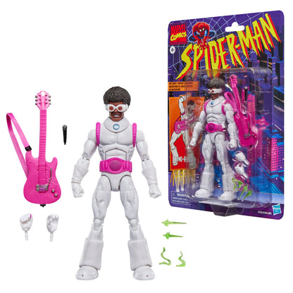 Figura articulada Hyno-Hustler Spider-Man con guitarra rosa - 3