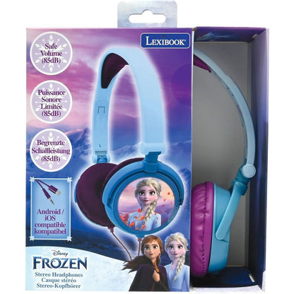 Auriculares de diadema Frozen Disney con Elsa y Anna - 2