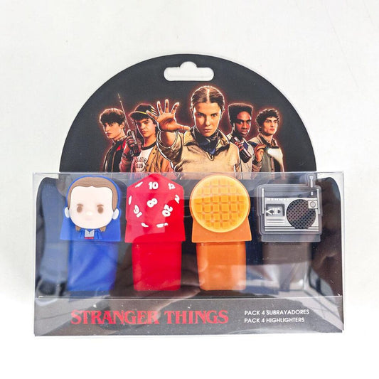 Set de cuatro subrayadores Stranger Things CERDÁ - 2