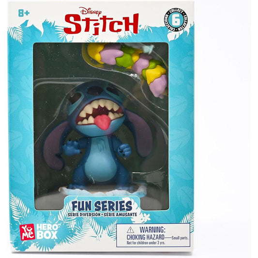 Figura de Stitch Disney con helado multicolor sobre base decorada - 2