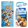 Set Paw Patrol con toalla azul y gafas de natación