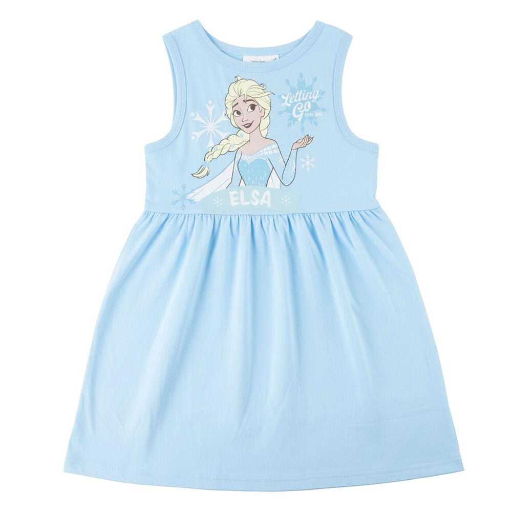 Vestido infantil azul de Elsa Frozen Disney