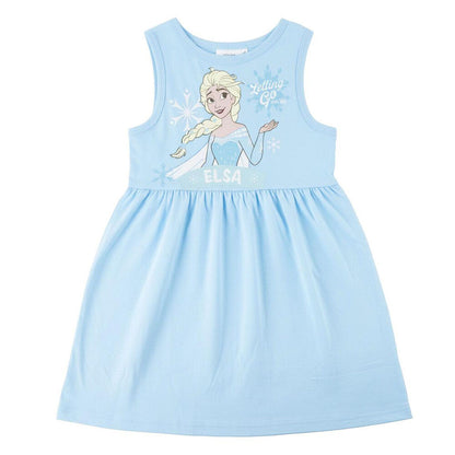 Vestido infantil azul de Elsa Frozen Disney