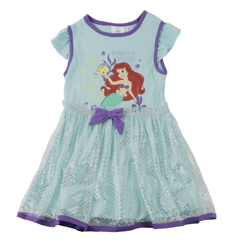 Vestido infantil turquesa de Ariel y La Sirenita Disney