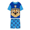 Pijama corto azul de Chase Paw Patrol con camiseta y pantalón