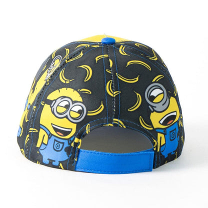 Gorra amarilla y azul de Minions con visera curvada - 2