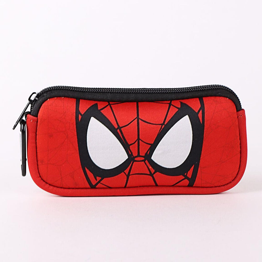 Gafas de sol rojas de Spider-Man Marvel con funda estampada - 2