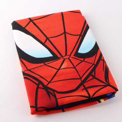Toalla de microfibra Spider-Man Marvel en rojo y azul - 2