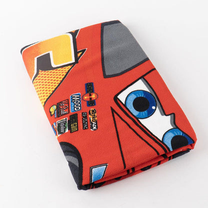 Toalla Cars Disney roja con Rayo McQueen y número 95 - 2