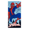Toalla Spider-Man Marvel azul y roja con telarañas