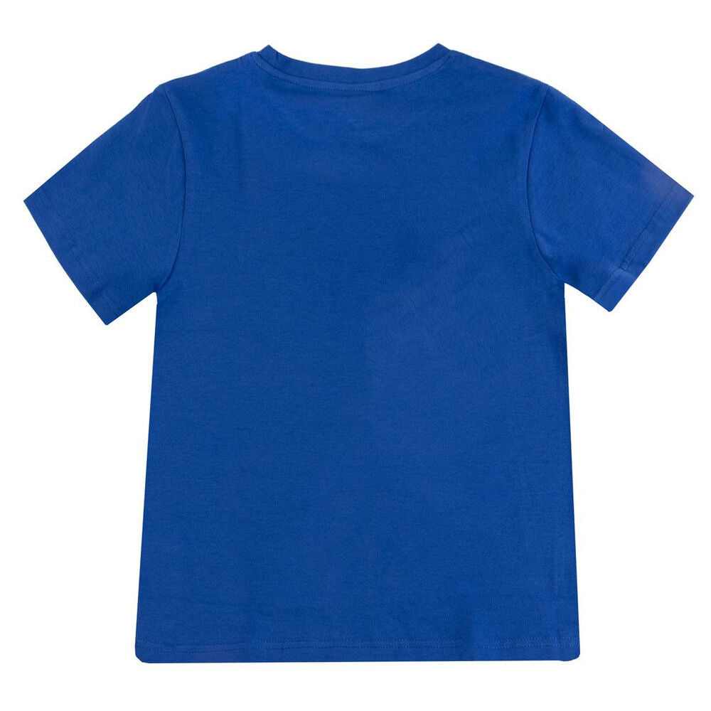 Camiseta infantil azul de Sonic the Hedgehog con estampado frontal - 2