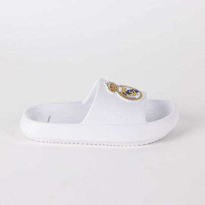 Chanclas Real Madrid CERDÁ en blanco y azul marino - 2