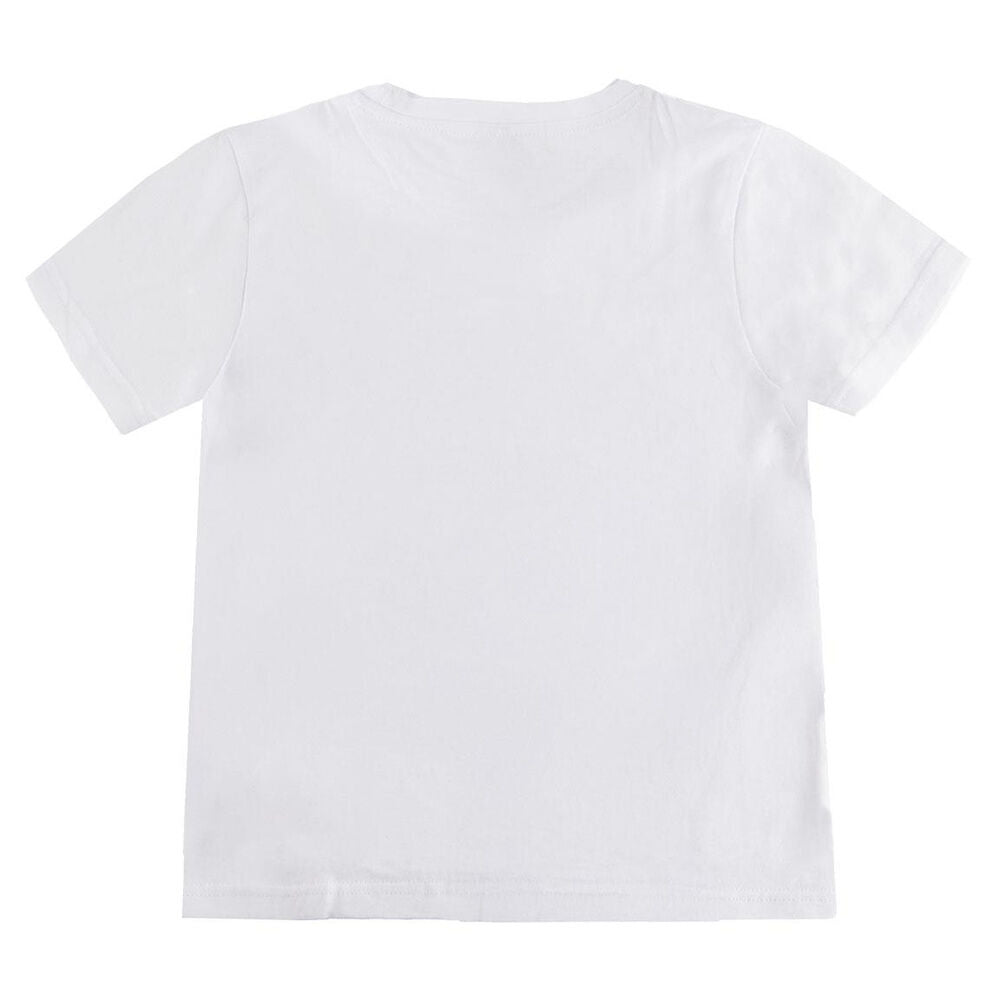 Camiseta blanca de manga corta con estampado frontal de Stitch Disney - 2