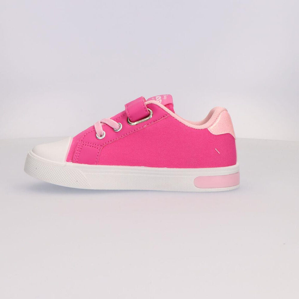 Zapatillas rosas de loneta Minnie Disney con luces - 2