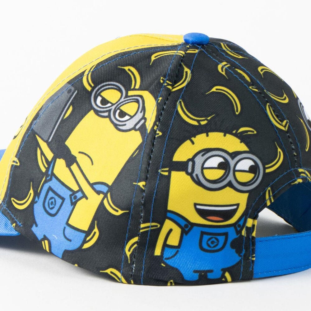 Gorra amarilla y azul de Minions con visera curvada - 3