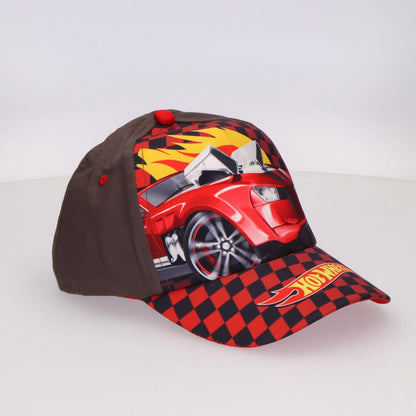 Set Hot Wheels con gorra de cuadros rojos y negros y gafas a juego - 3