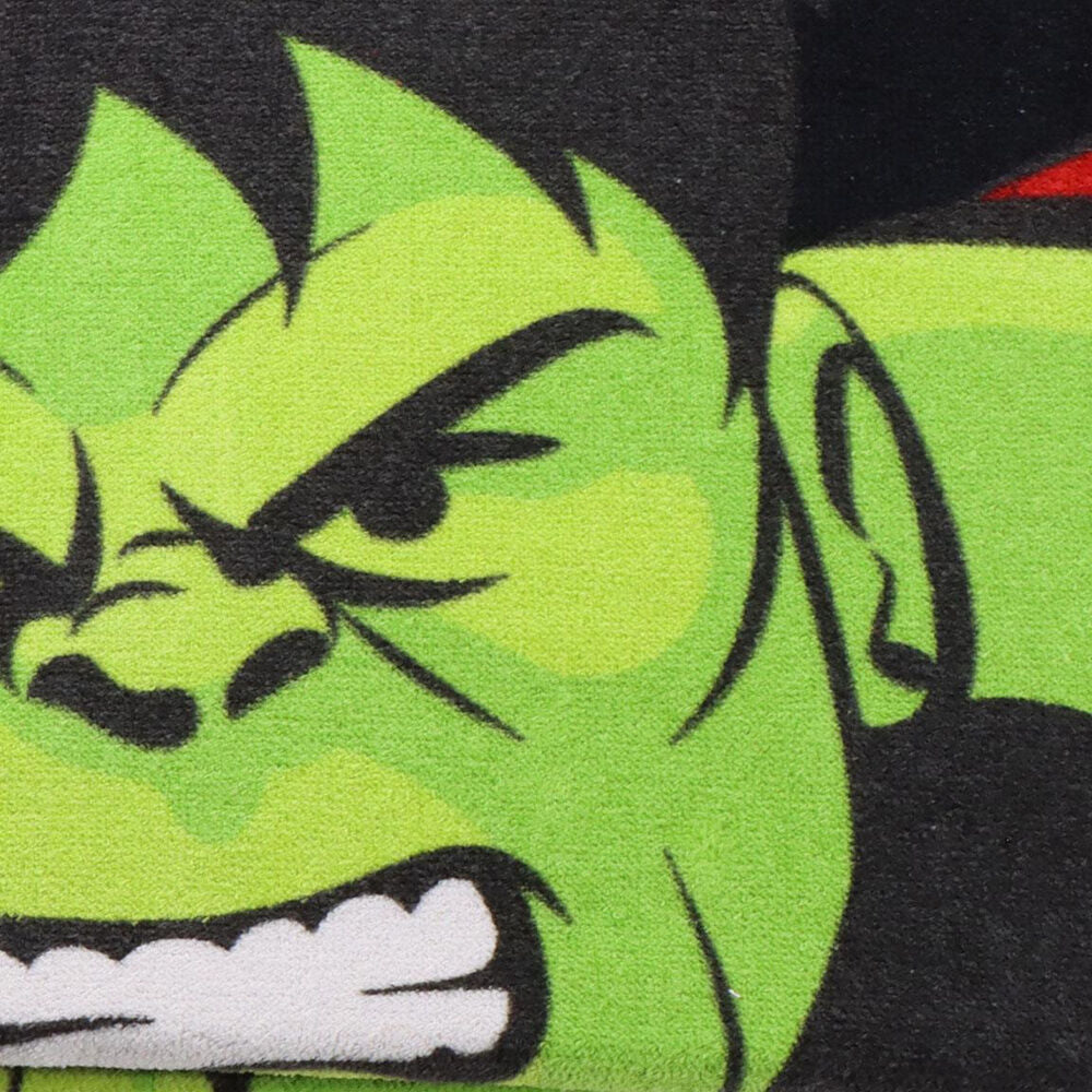 Toalla Marvel de Los Vengadores con Spider-Man, Hulk, Iron Man y Capitán América - 3