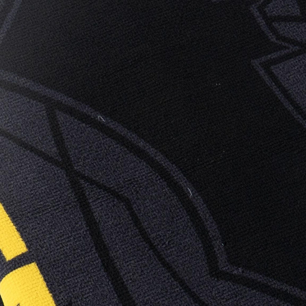 Toalla negra de Batman DC Comics con logo amarillo - 3