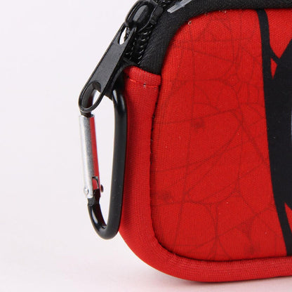 Gafas de sol rojas de Spider-Man Marvel con funda estampada - 4