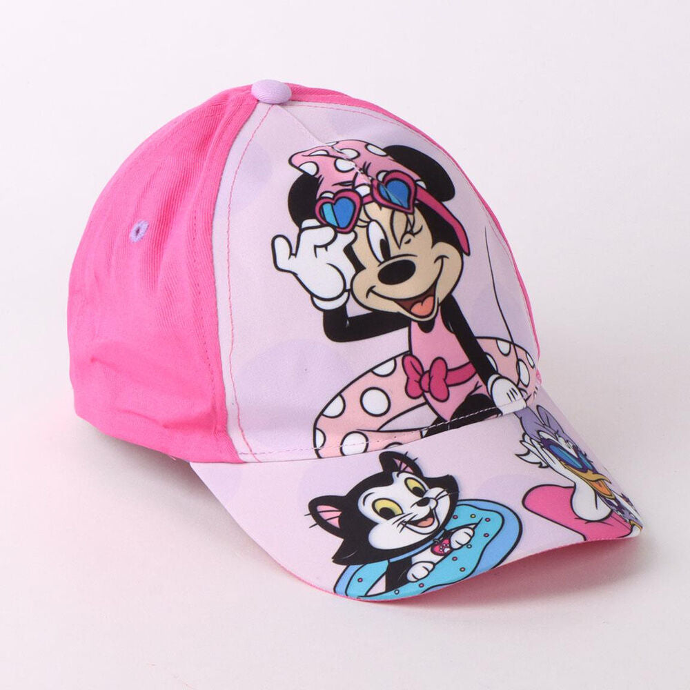 Set Minnie Disney con toalla rosa, saco y gorra - 3
