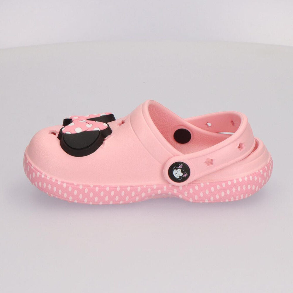 Zuecos rosas de EVA de Minnie Disney con lazo - 3