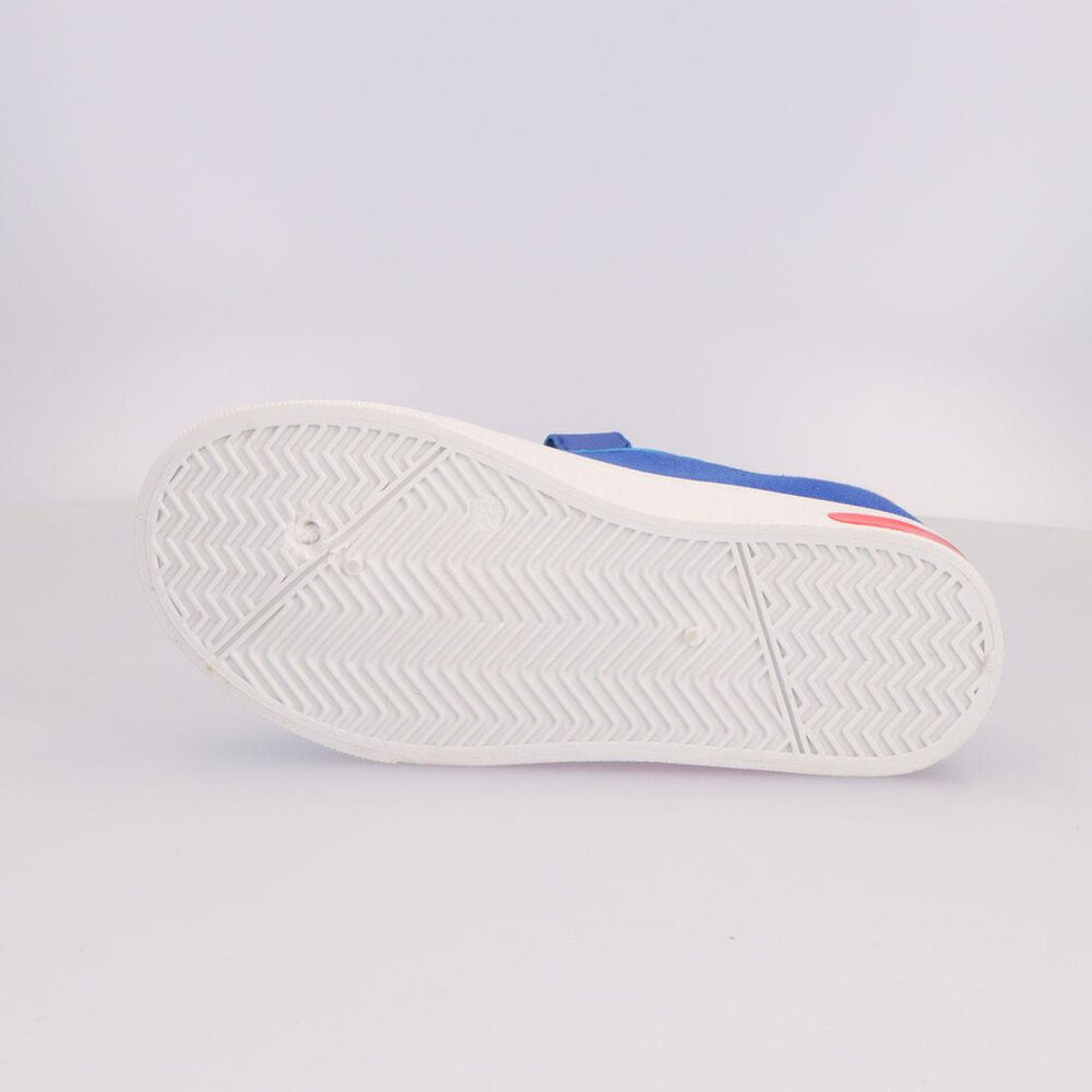 Zapatilla azul de loneta Spider-Man Marvel con detalles rojos y blancos - 3